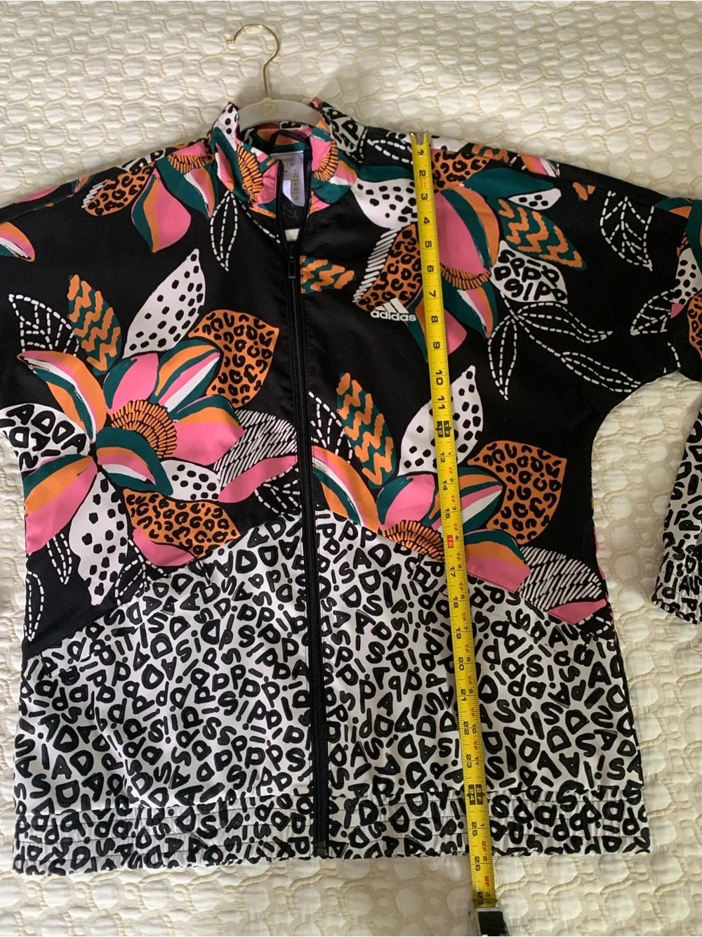 Adidas x Farm Rio Women’s Floral Print Windbreaker/ Track Jacket